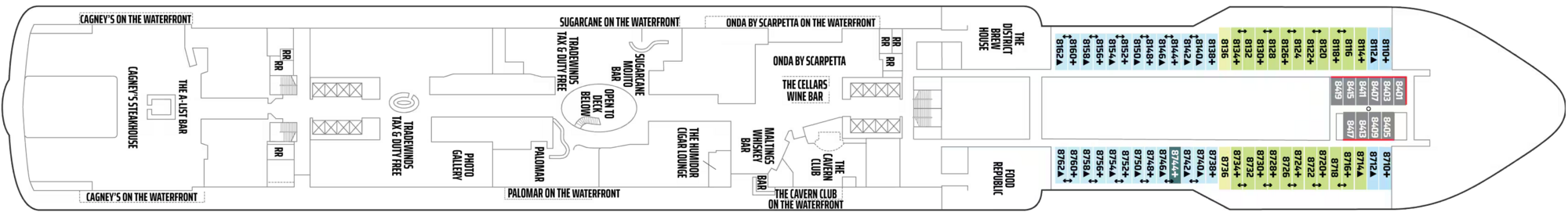 Deck 8 plan